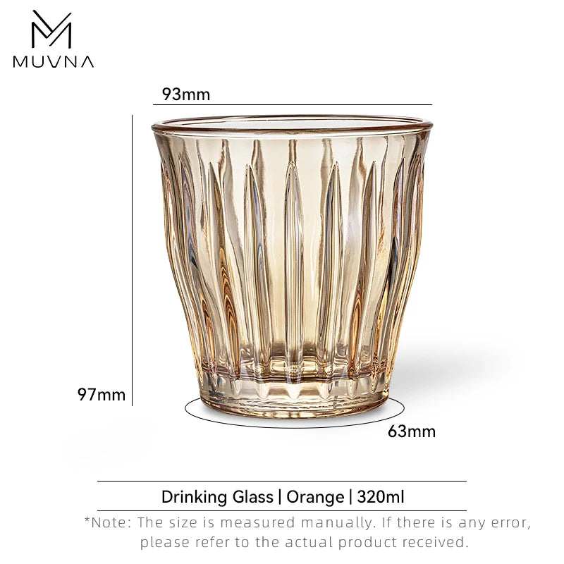 MUVNA verre à expresso anti-brûlure — 100 à 320 ml