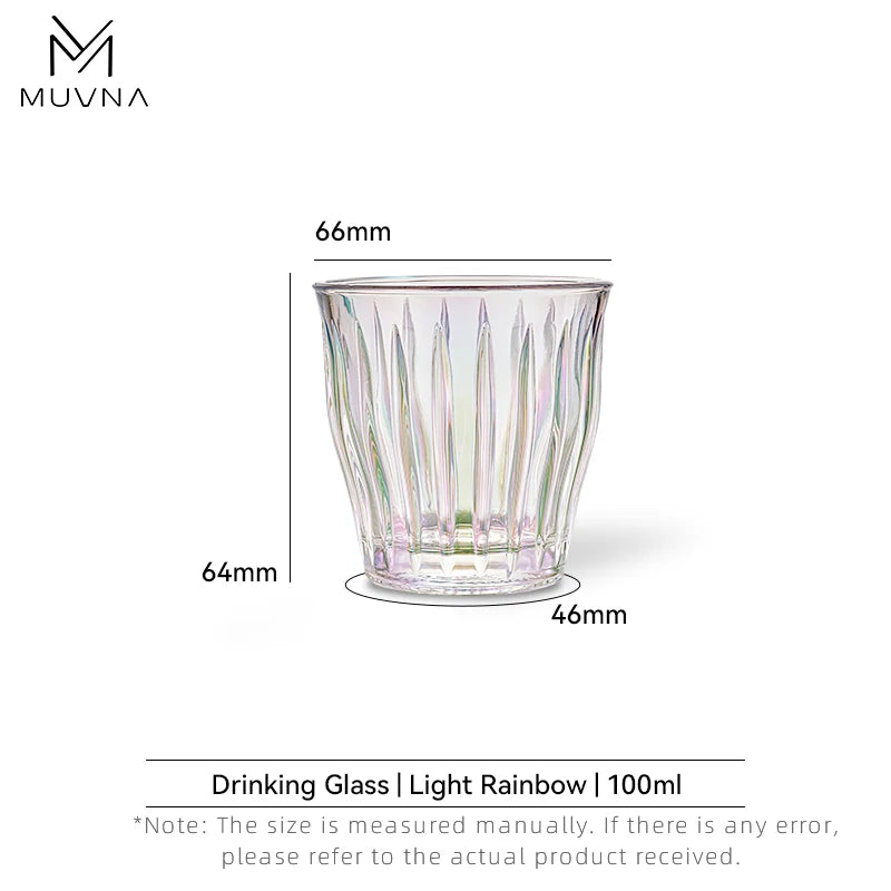MUVNA verre à expresso anti-brûlure — 100 à 320 ml