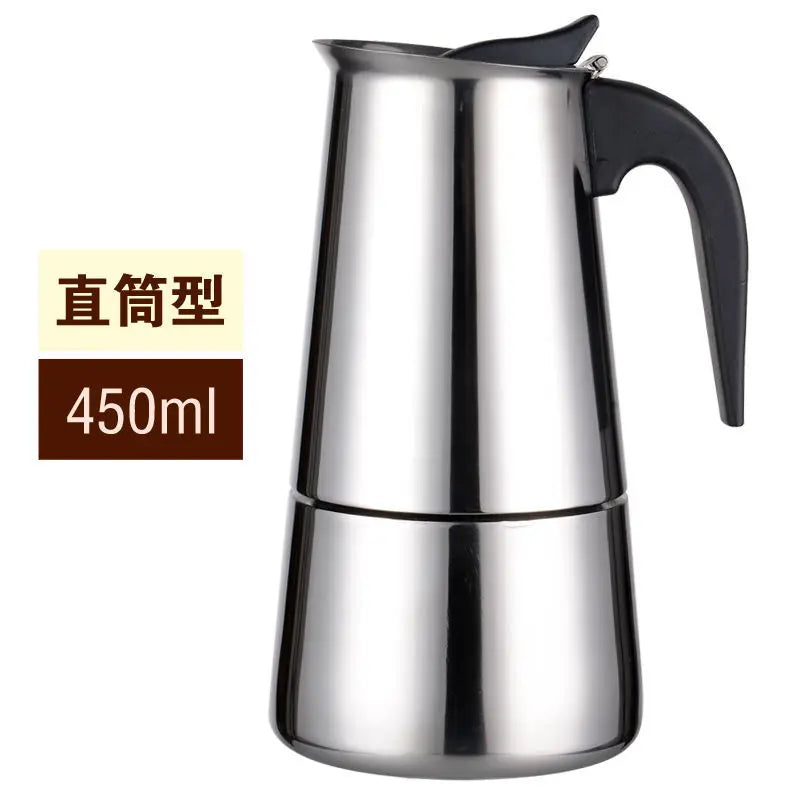 Cafetière Moka inox 304 — Percolateur classique italien