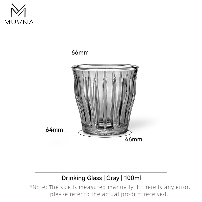 MUVNA verre à expresso anti-brûlure — 100 à 320 ml