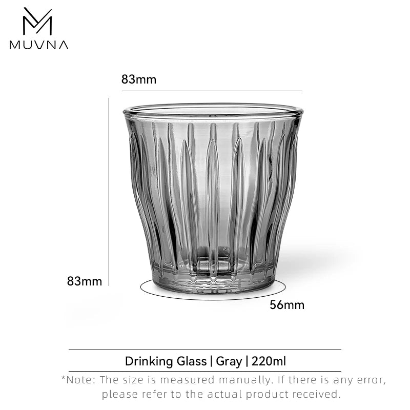 MUVNA verre à expresso anti-brûlure — 100 à 320 ml