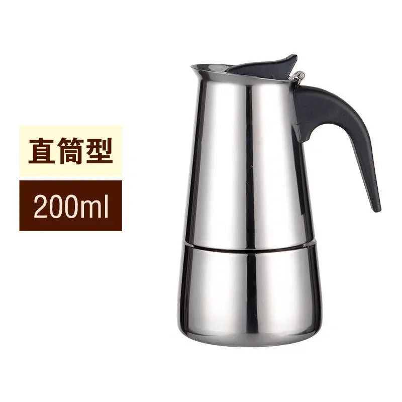 Cafetière Moka inox 304 — Percolateur classique italien
