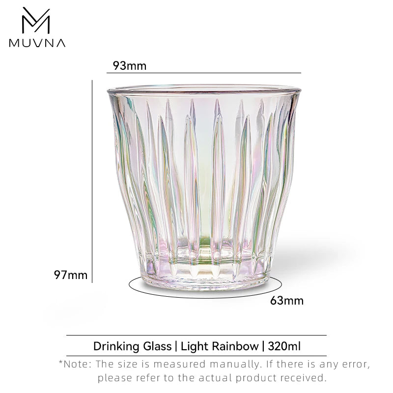 MUVNA verre à expresso anti-brûlure — 100 à 320 ml