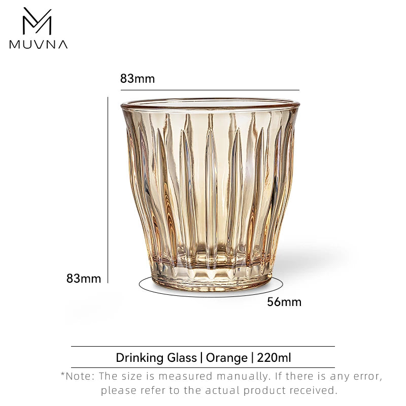 MUVNA verre à expresso anti-brûlure — 100 à 320 ml