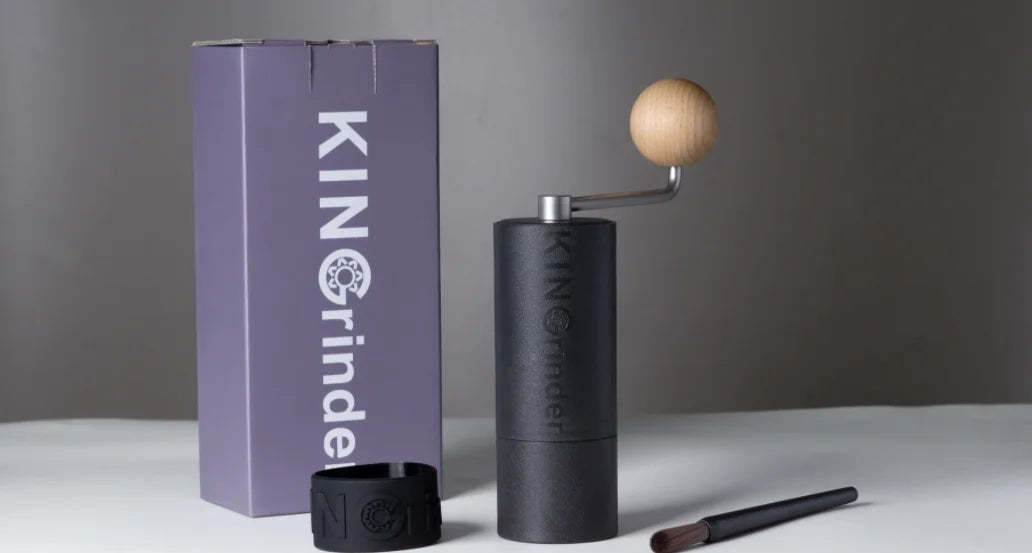 KINGrinder P0 P2 — Moulin à café manuel léger 25 g