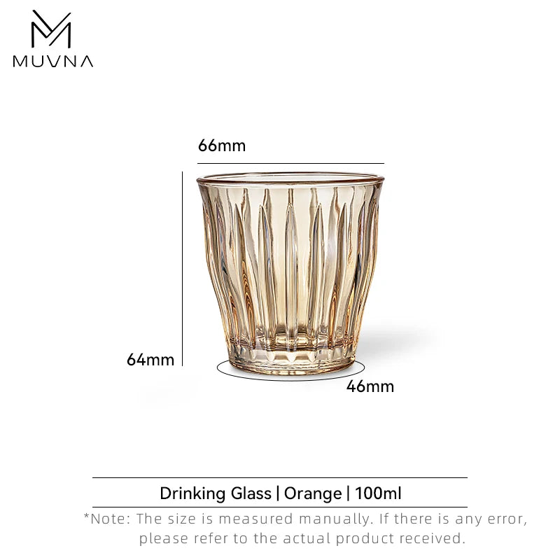 MUVNA verre à expresso anti-brûlure — 100 à 320 ml