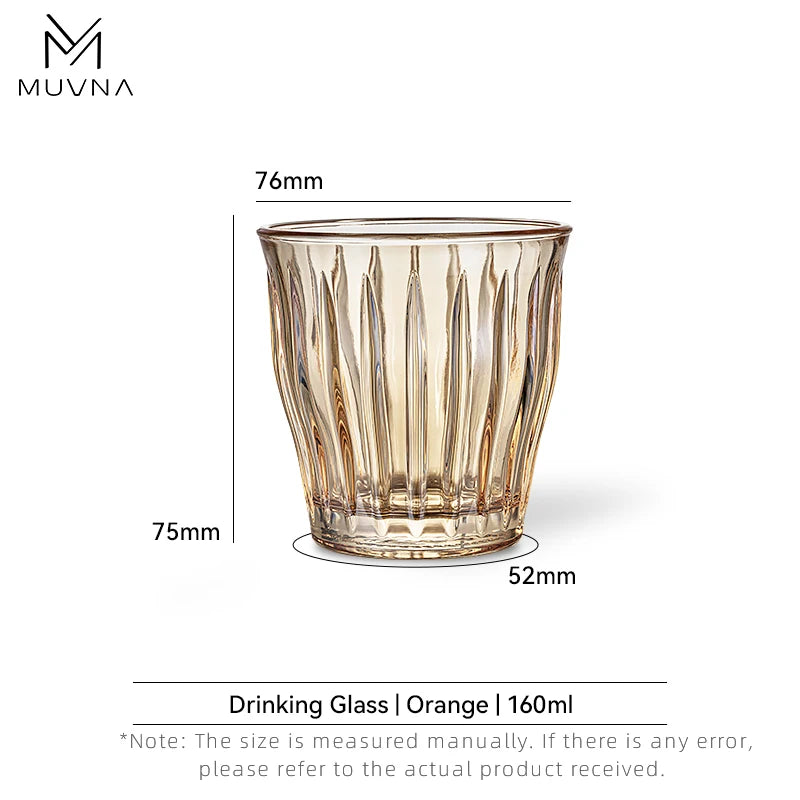 MUVNA verre à expresso anti-brûlure — 100 à 320 ml