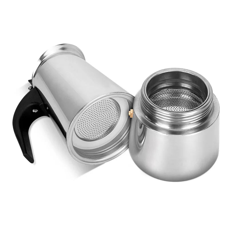 Cafetière Moka inox 304 — Percolateur classique italien