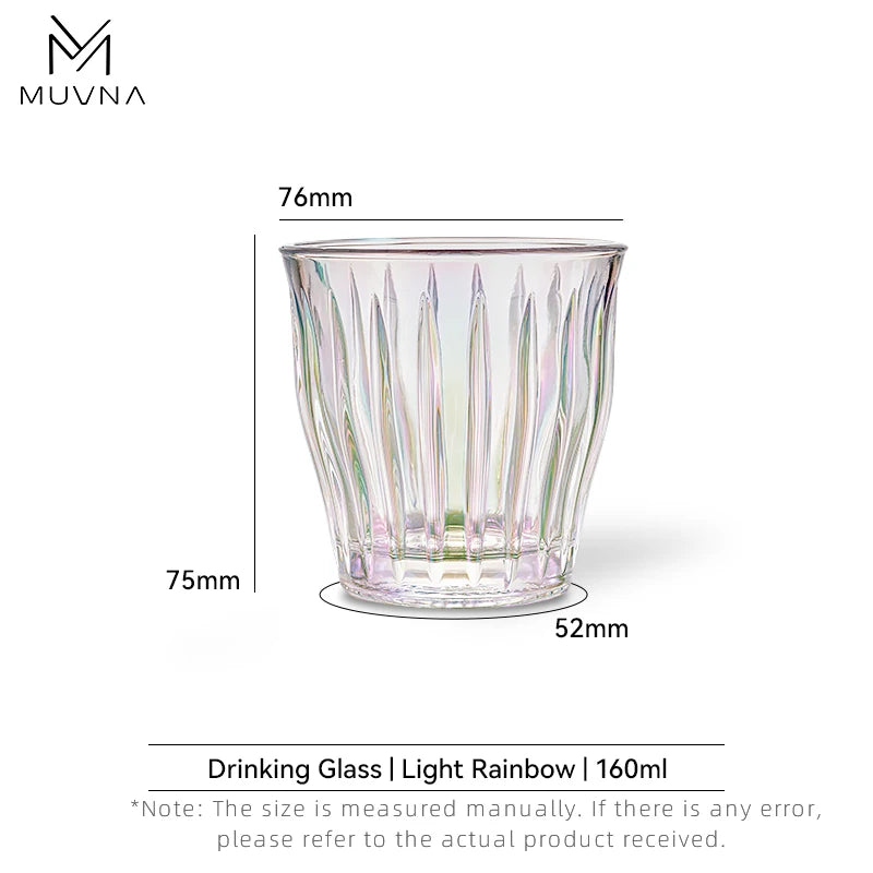 MUVNA verre à expresso anti-brûlure — 100 à 320 ml