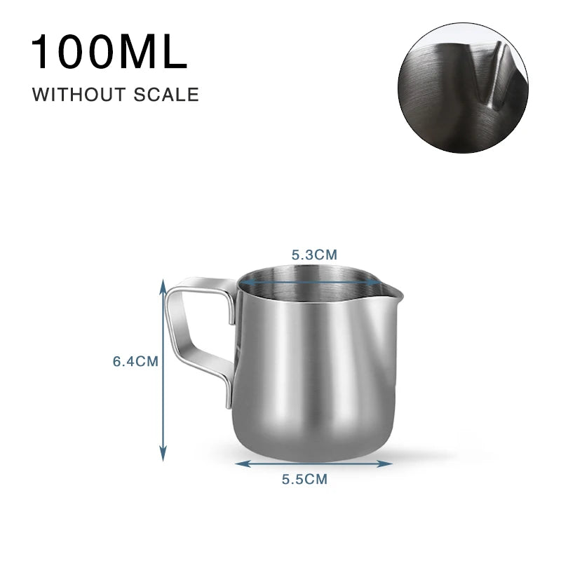 Pichet à mousse de lait — Inox 304 latte art